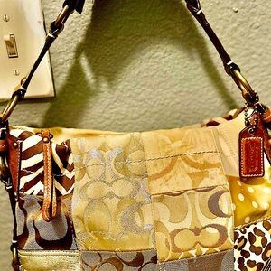 COPY - Coach patched hobo shoulder purse